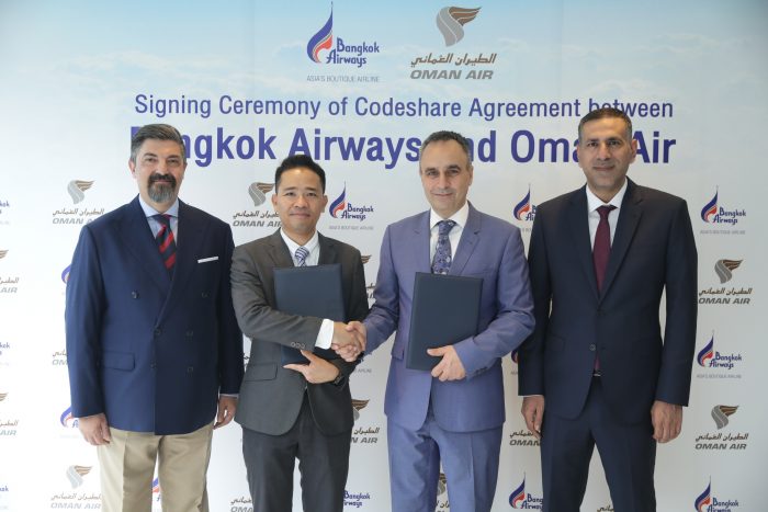 BangkokAirwaysandOmanAirenterintocodeshareagreement