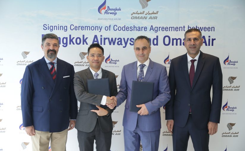 BangkokAirwaysandOmanAirenterintocodeshareagreement