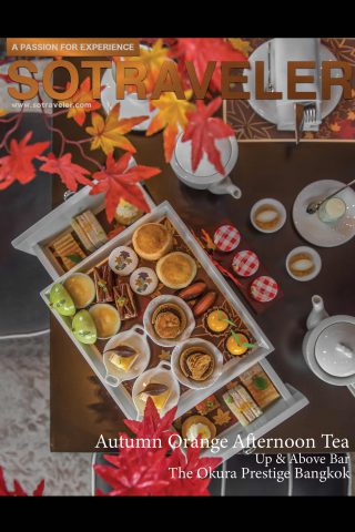 Autumn Orange Afternoon Tea Okura Bangkok