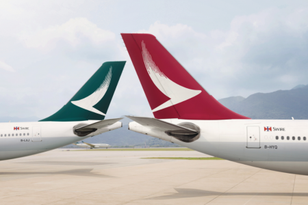 Cathay Pacific reduce passenger capacity Apr May