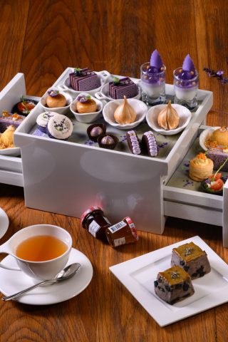 Up & Above Bar Lavender Afternoon Tea