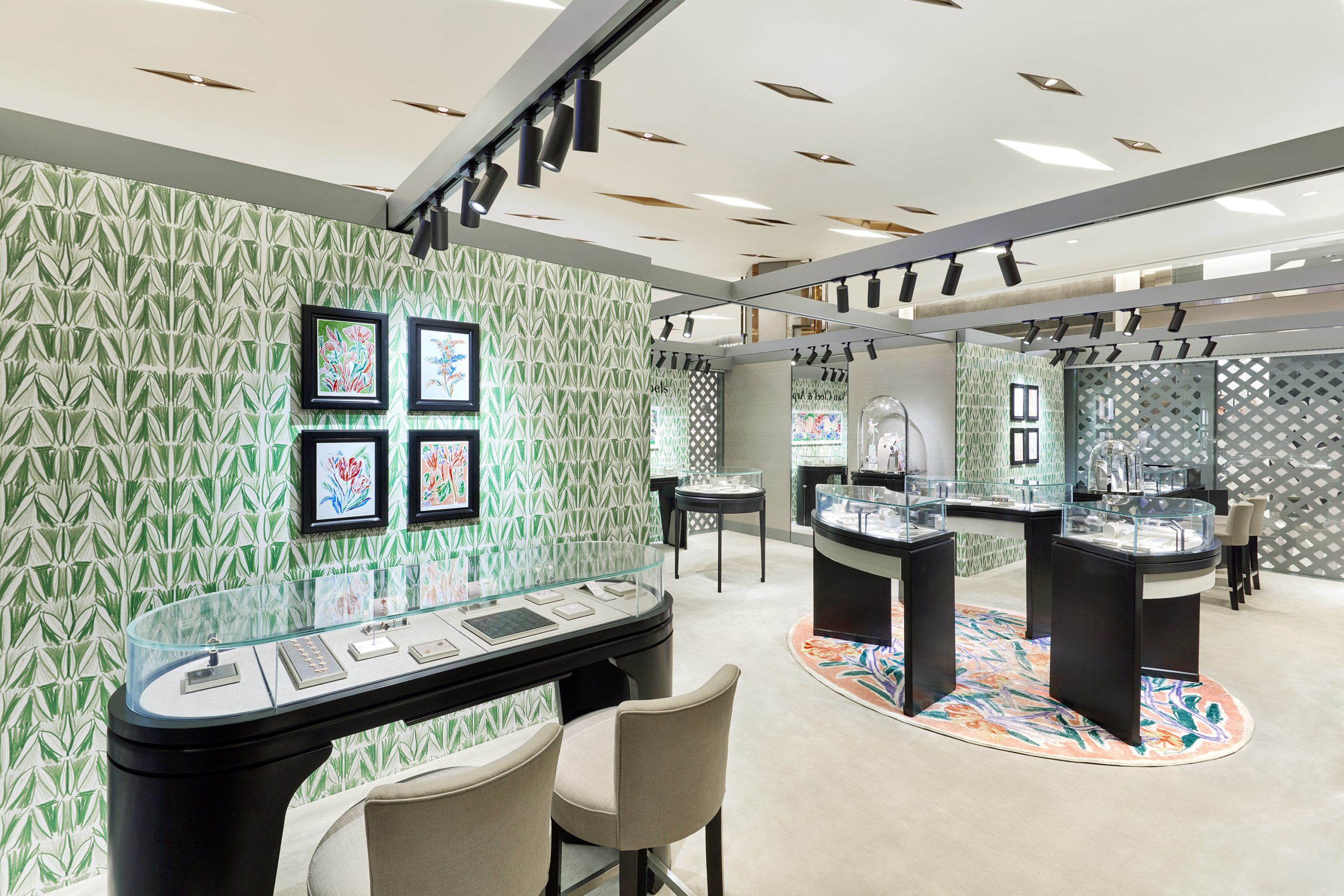 van cleef arpels pop up boutique Alexandre Benjamin Navet
