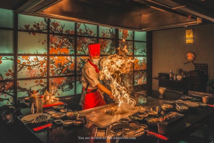 Benihana AVANI Atrium Australian Wagyu Tenderloin Seafood Set Review SoTraveler Travel and Lifestyle Luxury