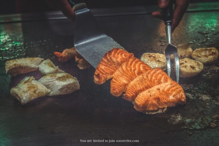 Benihana AVANI Atrium Australian Wagyu Tenderloin Seafood Set Review SoTraveler Travel and Lifestyle Luxury