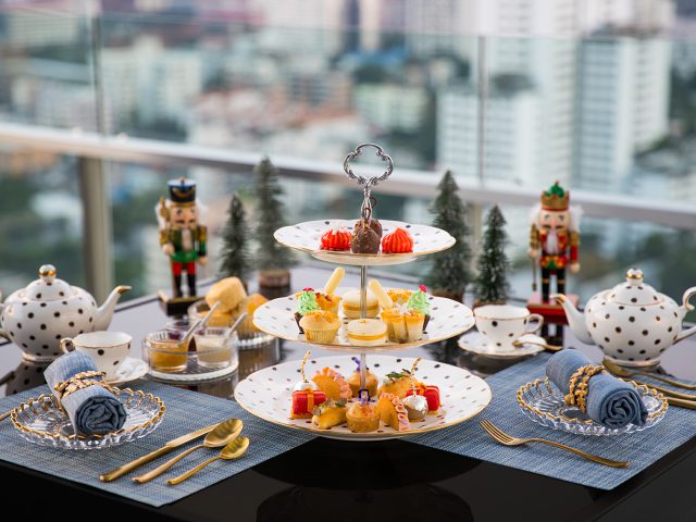 Festive afternoon tea at Nimitr Terrace