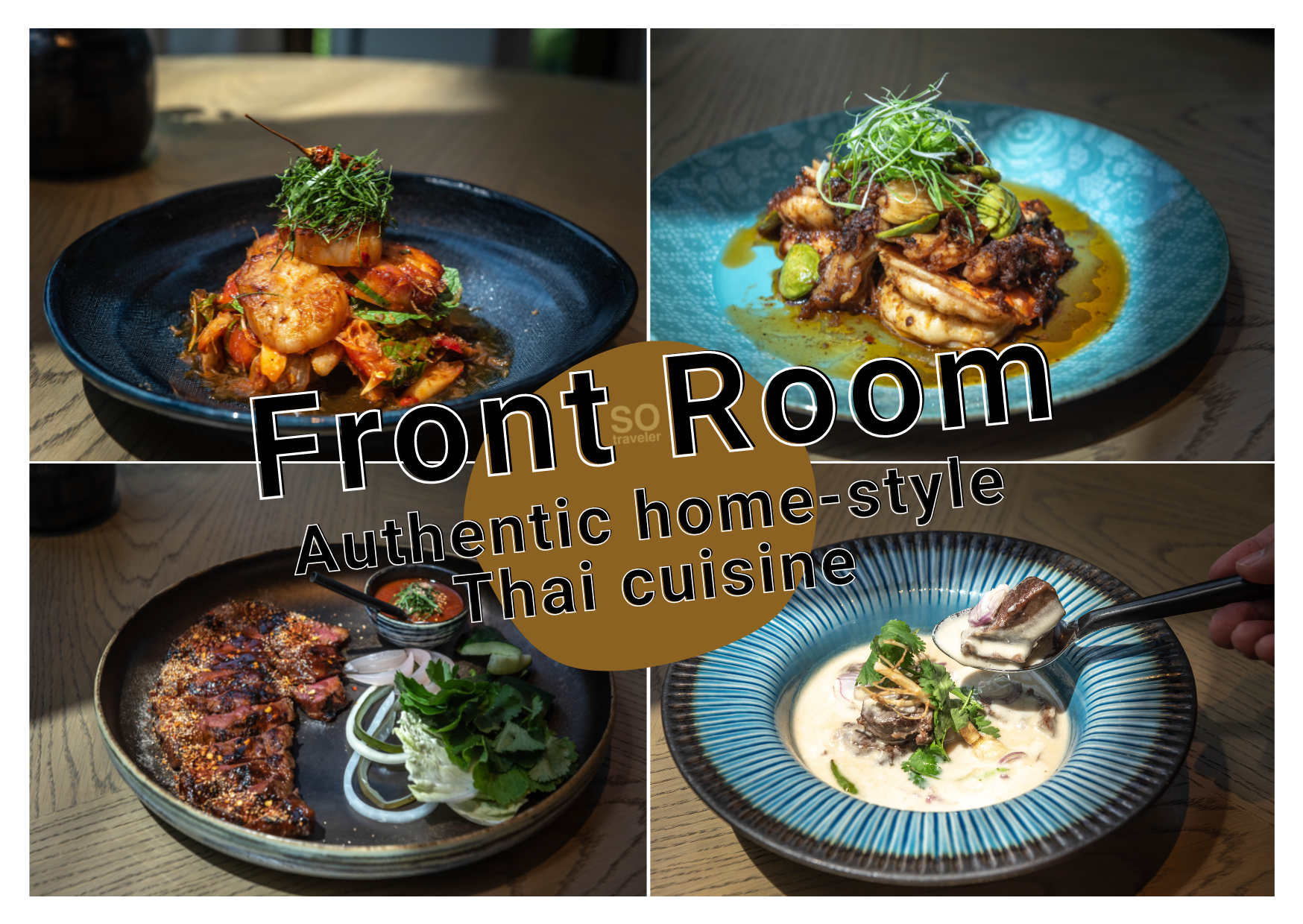 Front Room Thai cuisine Waldorf Astoria Bangkok Review