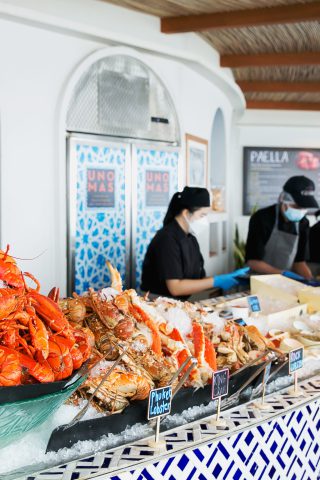 Buffet Champagne Brunch 2565 ห้องอาหาร UNO MAS โรงแรม Centara Grand CentralWorld