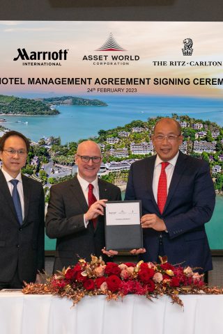 AWC signs agreement with Marriott International to launch The Ritz-Carlton Phuket