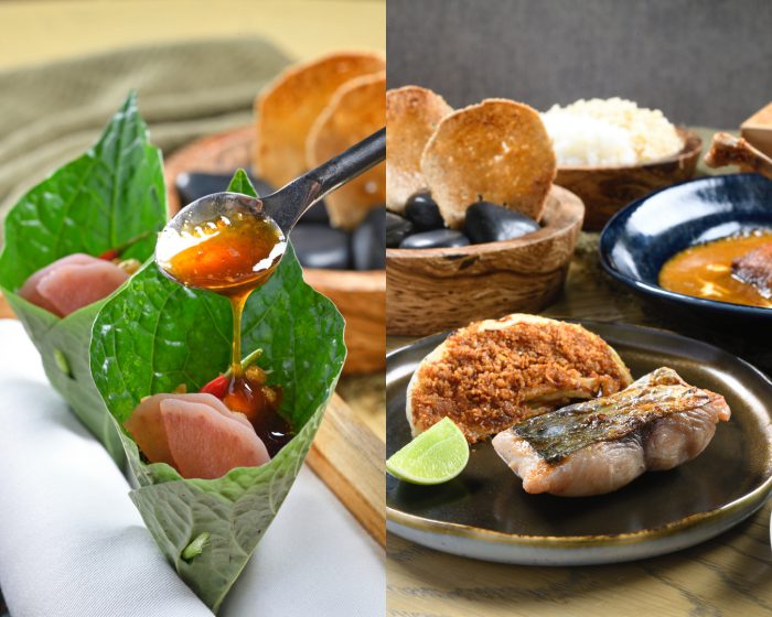 Front Room Southen Thai set menu Waldorf Astoria Bangkok