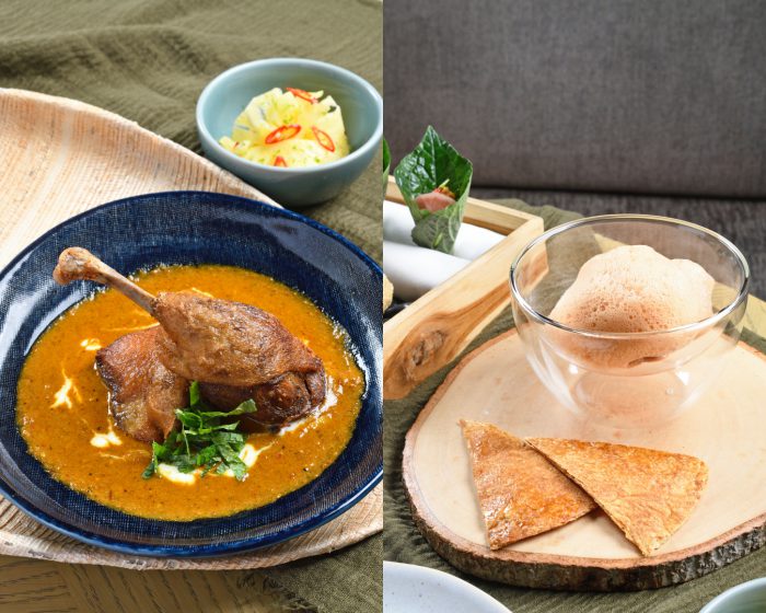 Front Room Southen Thai set menu Waldorf Astoria Bangkok