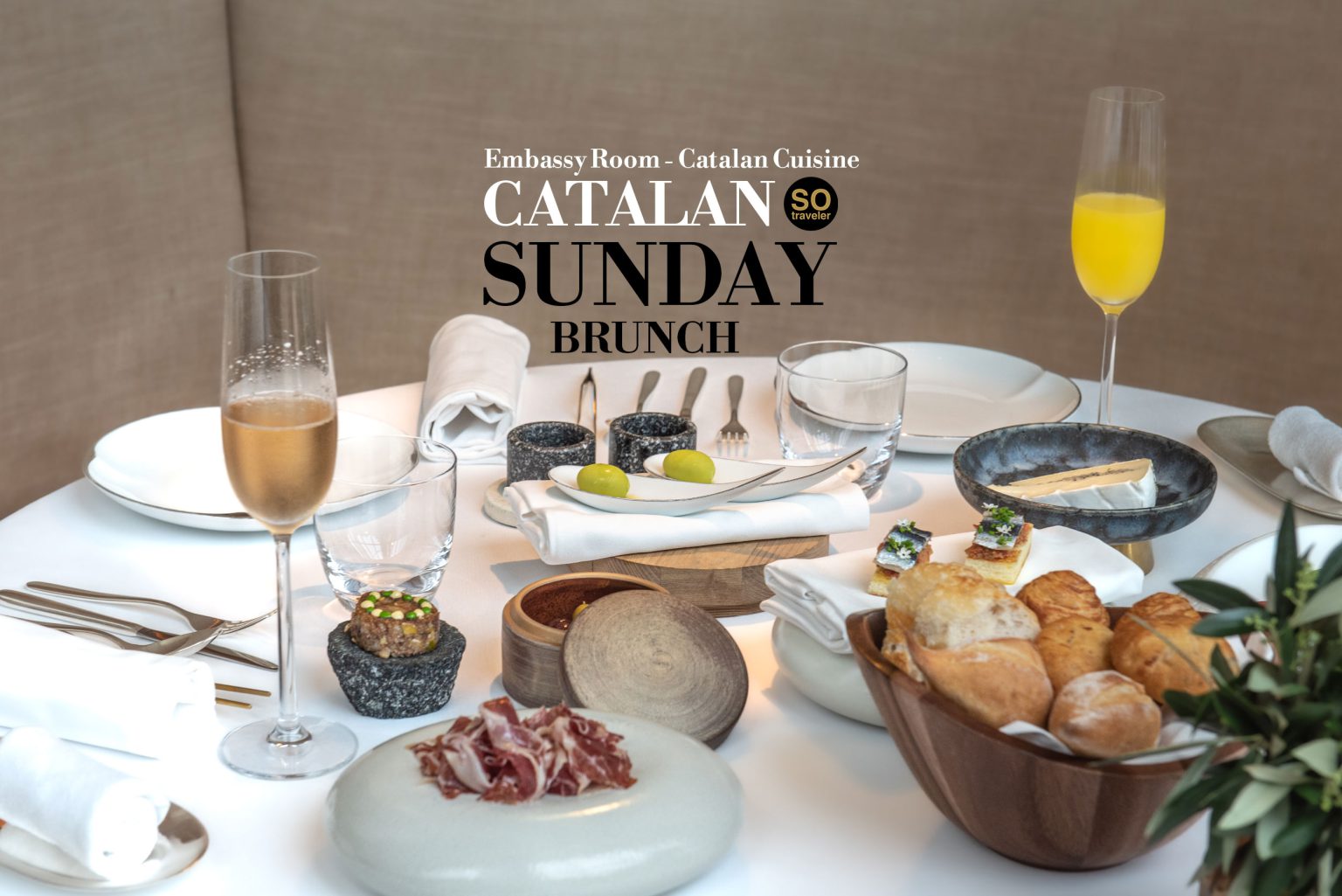 Catalan Sunday Brunch Embassy Room Catalan Cuisine Park Hyatt Bangkok