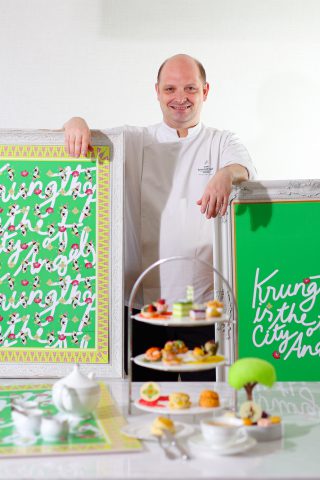 City of Angels Afternoon Tea Siam Kempinski Hotel Bangkok x Thai Artist Kru Parn