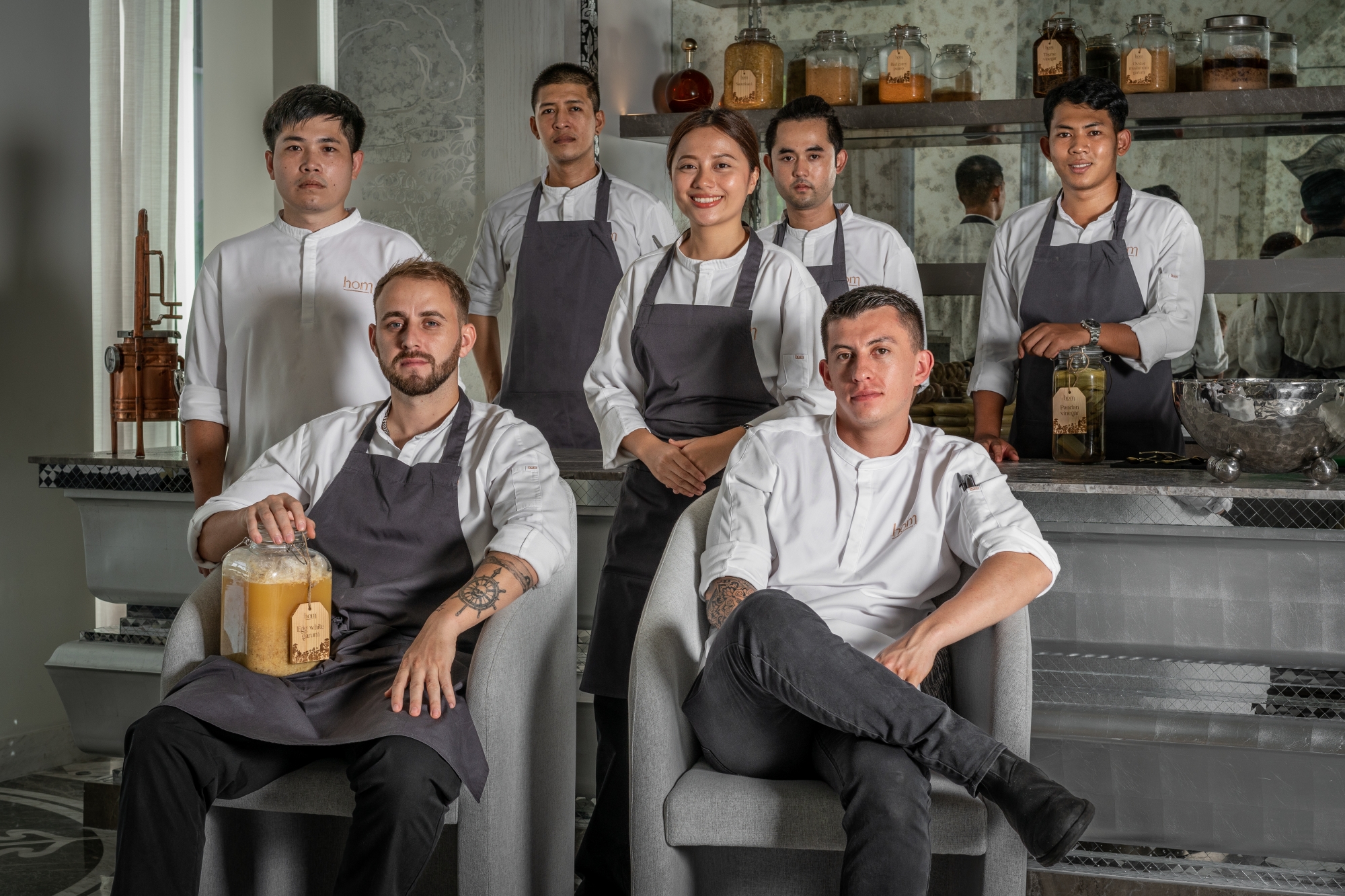 hom Phuket 10-Moments tasting menu