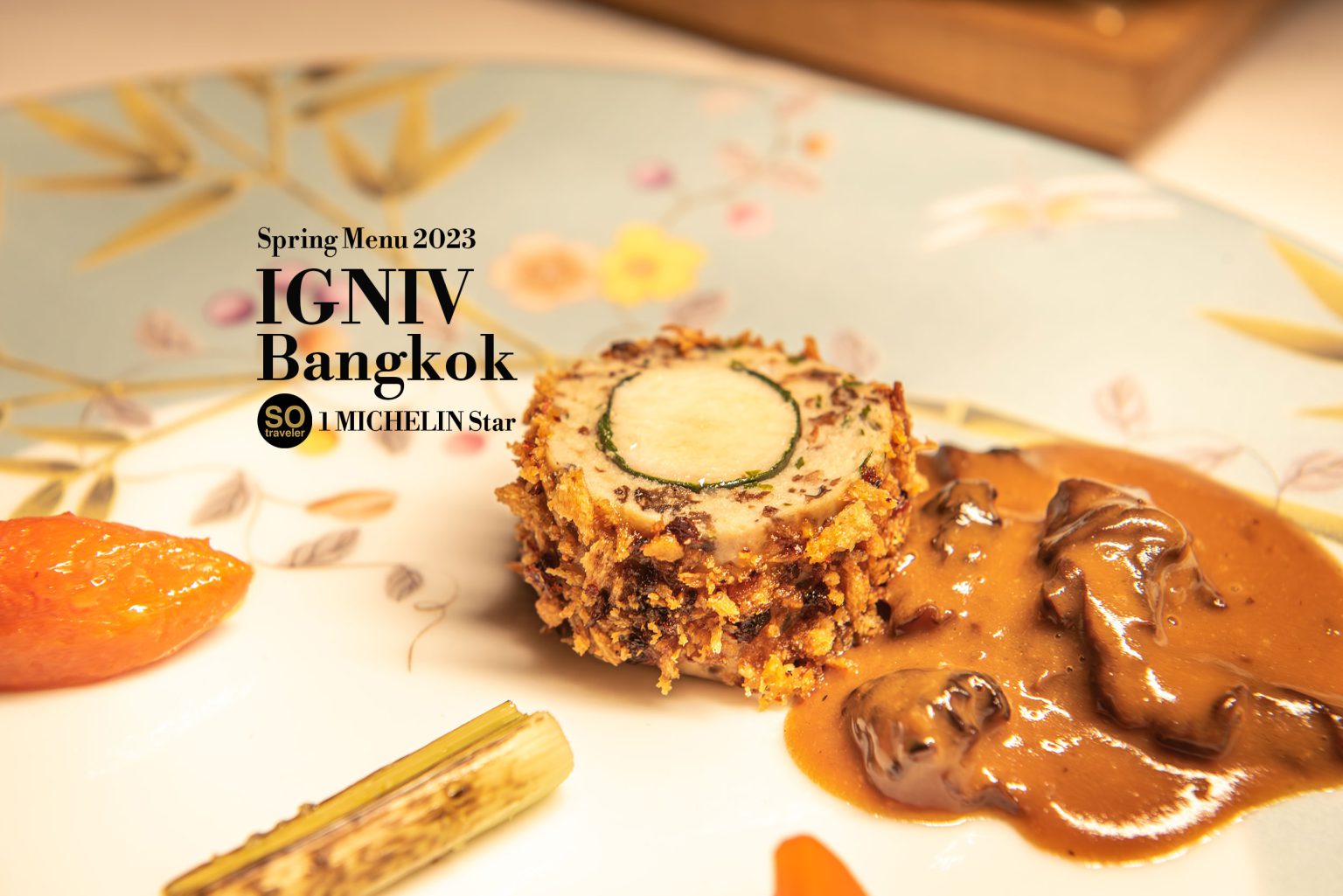 Spring Menu 2023 at IGNIV Bangkok 1 MICHELIN Star