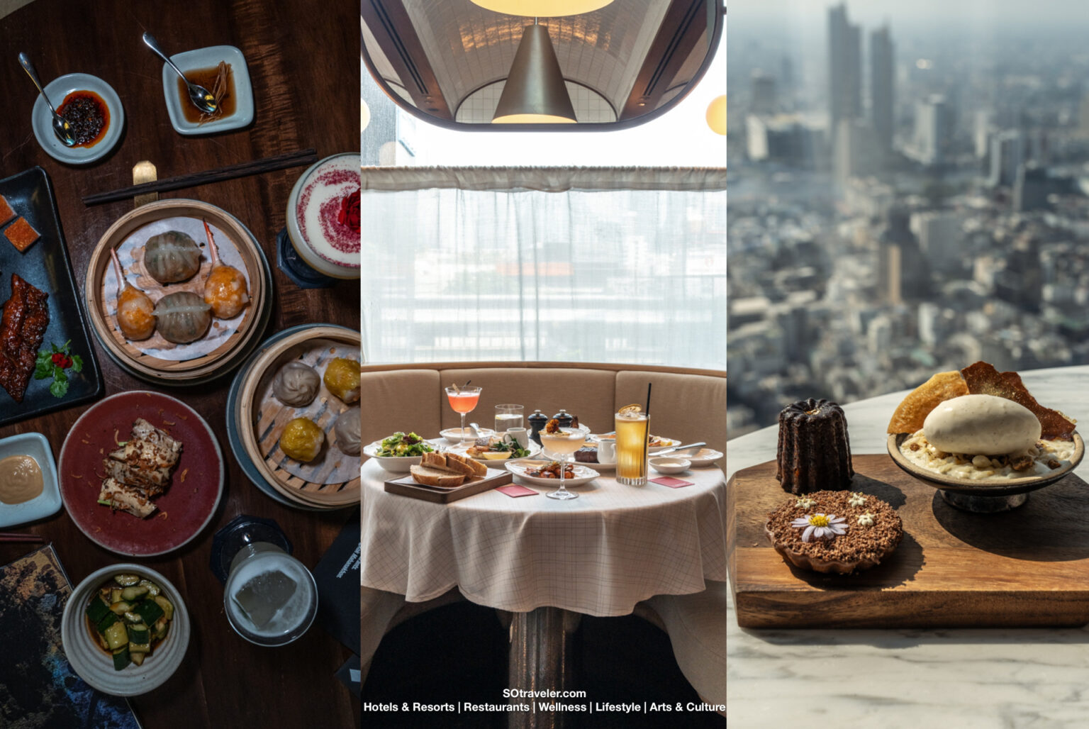 Three of a Kind at The Standard Bangkok Mahanakhon