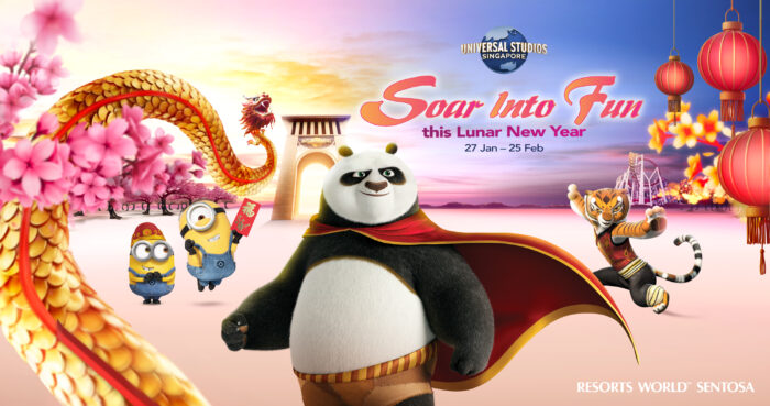 ตามหานักรบมังกรที่ Universal Studios Singapore