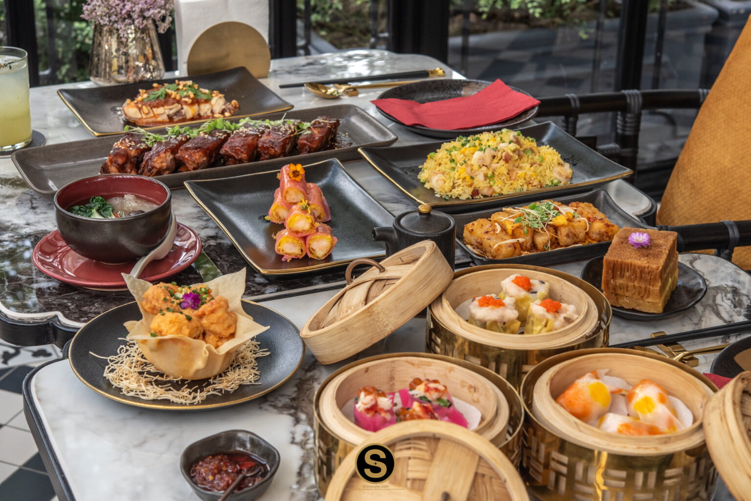 รีวิว Asiatique Ancient Tea House ร้านอาหารจีนริมแม่น้ำเจ้าพระยา
