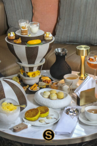 Honey Afternoon Tea Diplomat Bar Conrad Bangkok