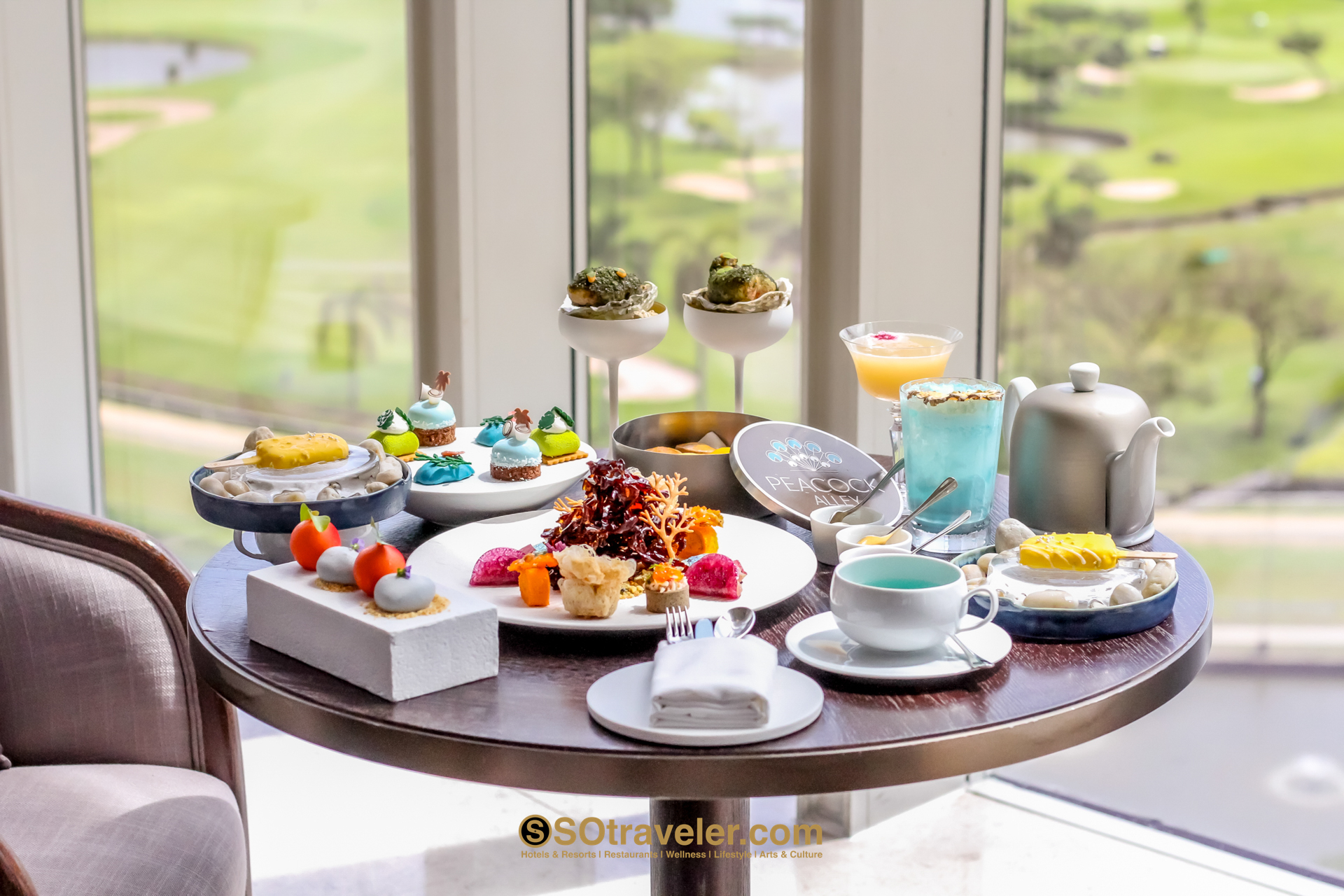 Sea to Table Afternoon Tea Waldorf Astoria Bangkok