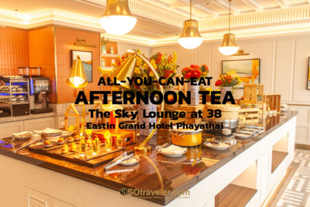 All-you-can-eat Afternoon Tea at the Sky Lounge at 38 , Eastin Grand Hotel Phayathai