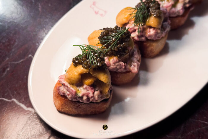 Beef Tartare Toast
