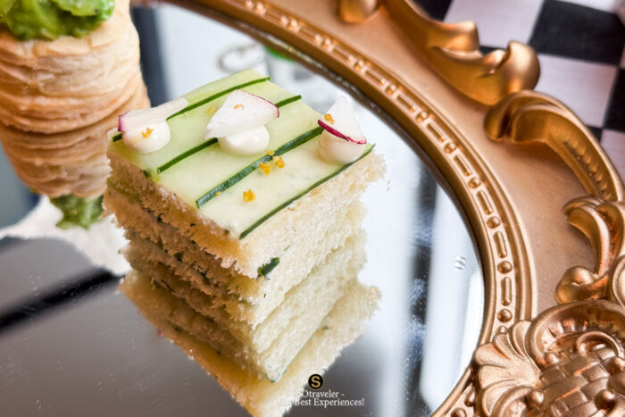 Cucumber & Herb Tea Garden Sandwiches
