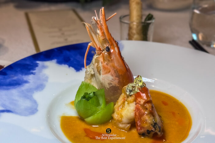 Fried Roche Shrimp with Chilli and Garlic
