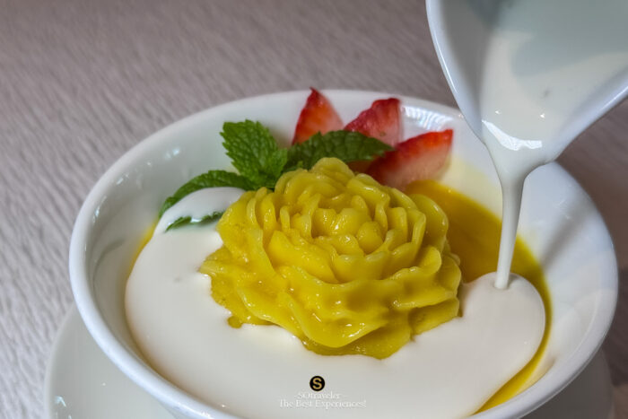 Chilled Mango Pudding