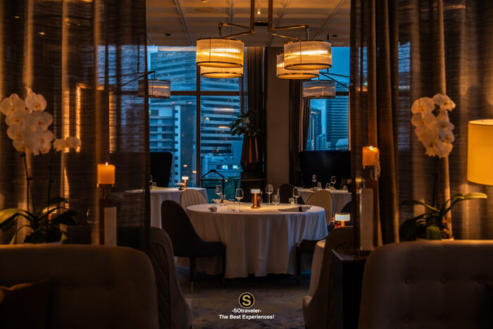 Le Thon tuna avocado with shiso dressing and coriander Signature Bangkok