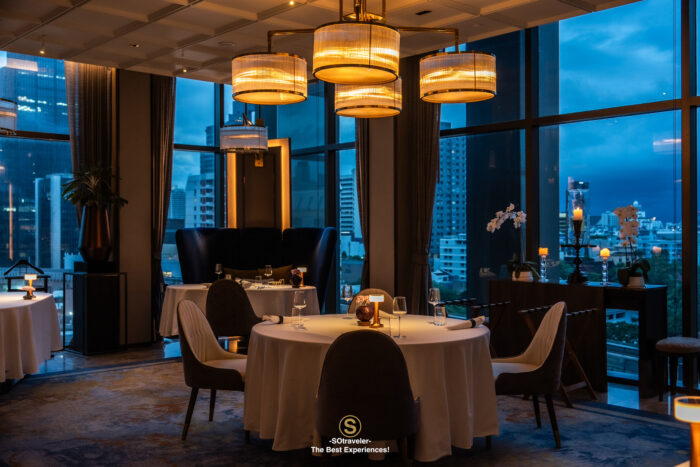 French tuna dish with pickled shallots and white radish fine dining