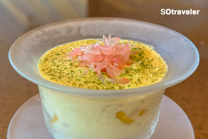 Mango Pomelo Sago with Coconut Ice Cream