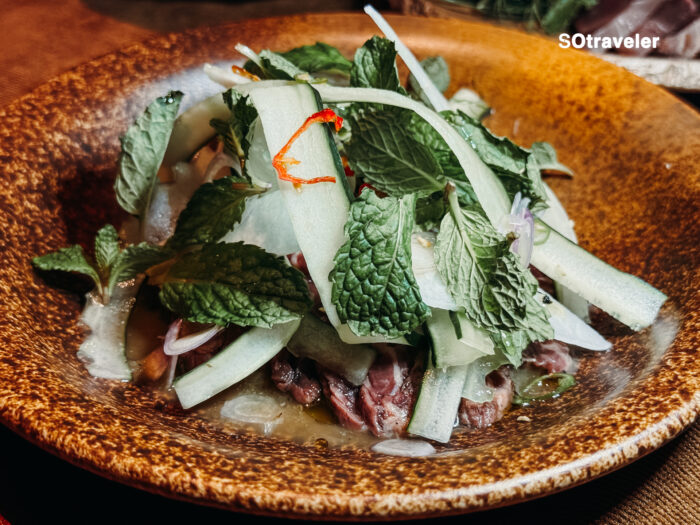 Smoked Wagyu Beef Salad