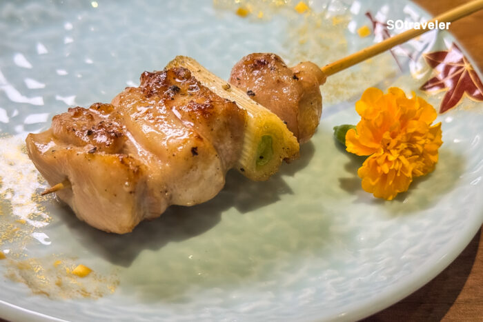 Yakitori Chicken Leg with Scallion (Momonegi)