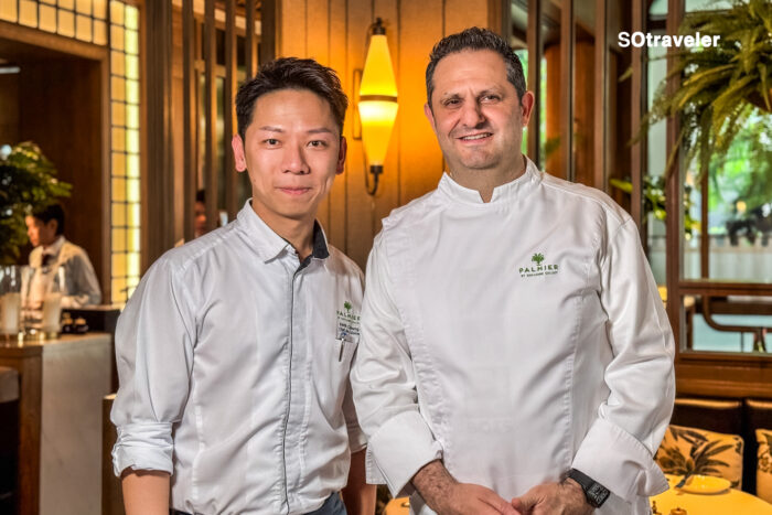 Chef Guillaume Galliot & Chef Keith Cheung