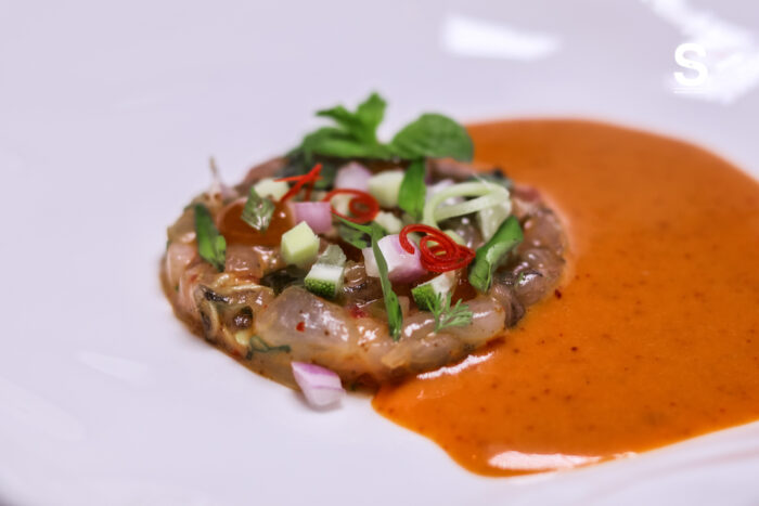 ก้อยกุ้งสมุนไพรพื้นบ้าน