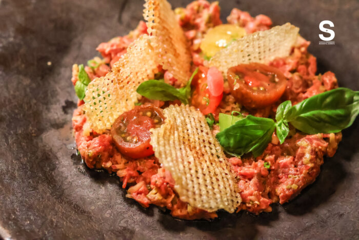 Hickory-Smoked Wagyu Tartare