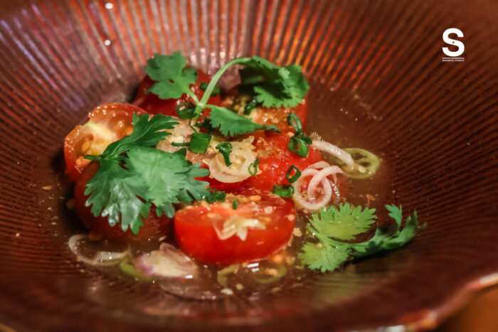 Spicy Northern Thai Cherry Tomato Salad
