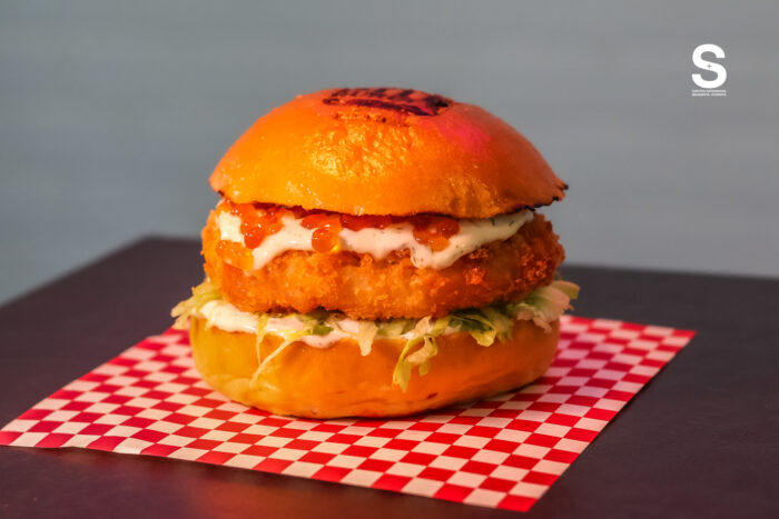 Bubba Gump Shrimp Burger