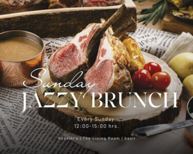 บรรยากาศ Sunday Jazzy Brunch ที่โรงแรม Sheraton Grande Sukhumvit พร้อมไลน์อาหารพรีเมียมและการแสดงดนตรีแจ๊สสด