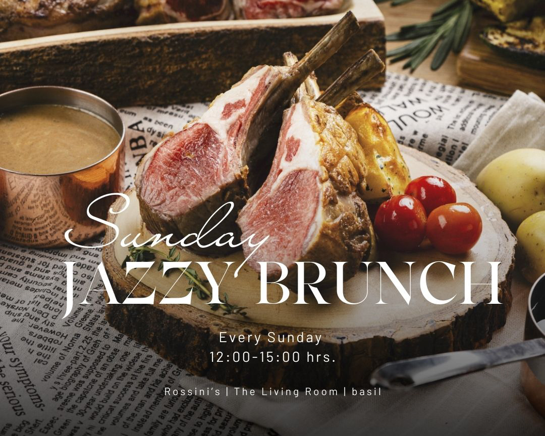 บรรยากาศ Sunday Jazzy Brunch ที่โรงแรม Sheraton Grande Sukhumvit พร้อมไลน์อาหารพรีเมียมและการแสดงดนตรีแจ๊สสด
