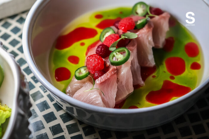Hamachi Crudo
