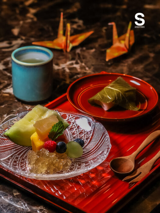 Fruit Honey Jelly & Sakura Mochi