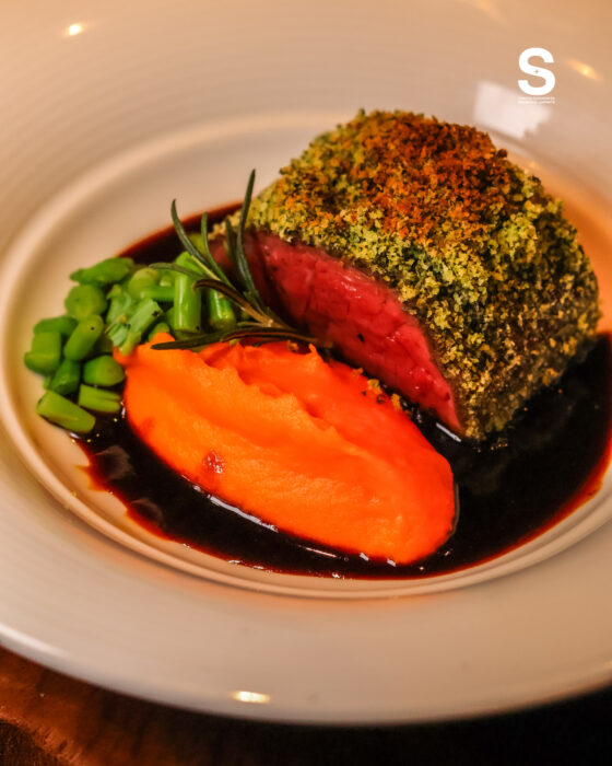 Seaweed-Crusted Tenderloin
