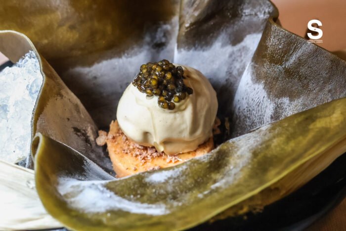 Corn, Kombu & Caviar