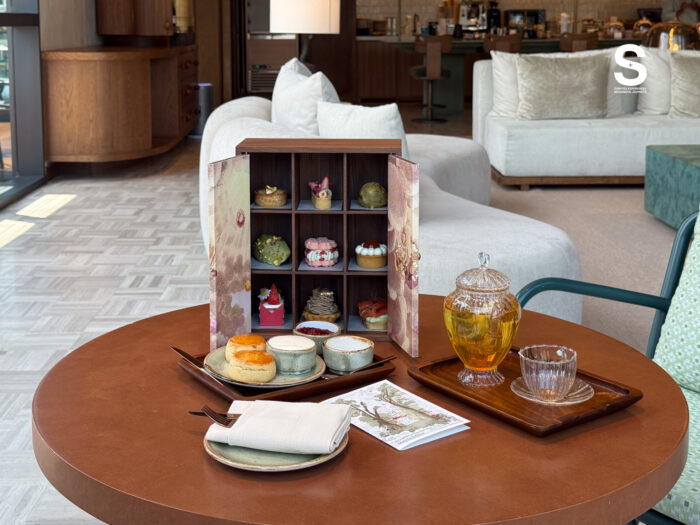 Review SKY GARDEN AFTERNOON TEA Matcha Edition KROMO Bangkok