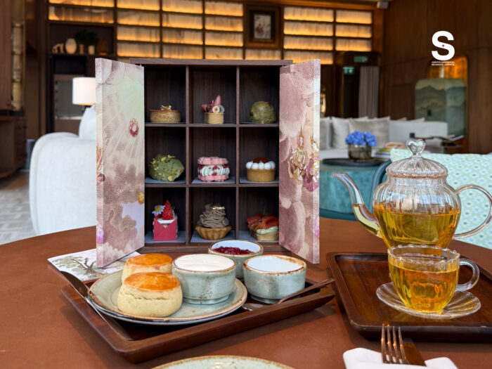 Review SKY GARDEN AFTERNOON TEA Matcha Edition KROMO Bangkok