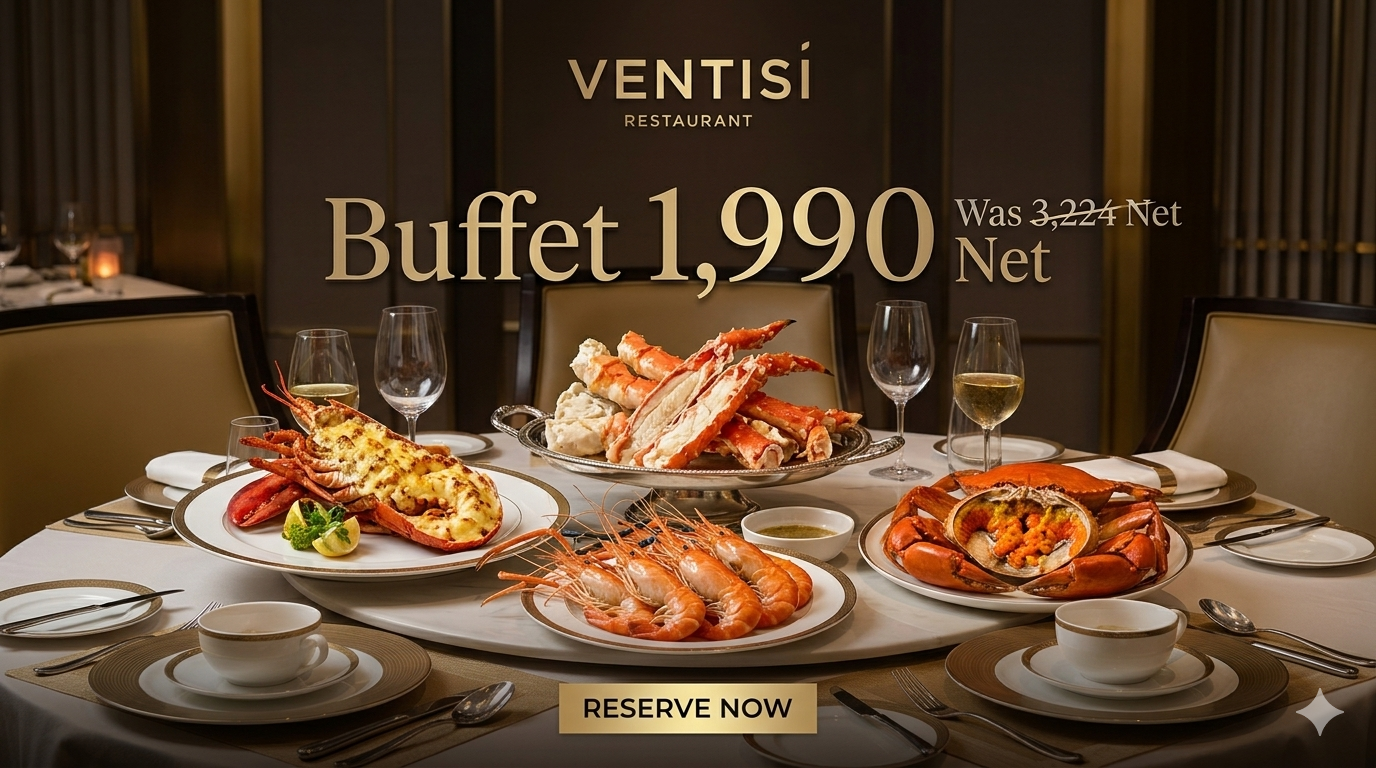 Buffet Bangkok Ventisi Centara Grand Central World