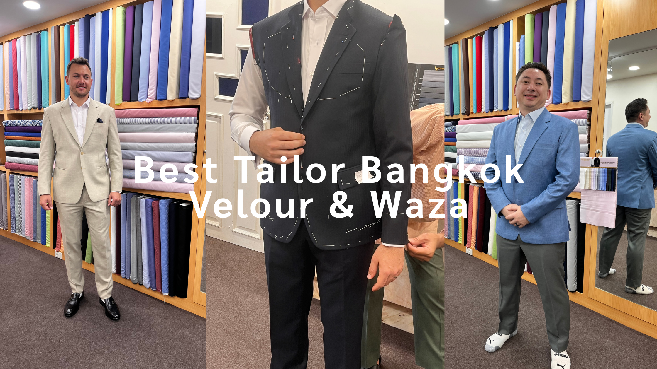 Best Tailor Bangkok The Art of Full Canvas at Velour Waza