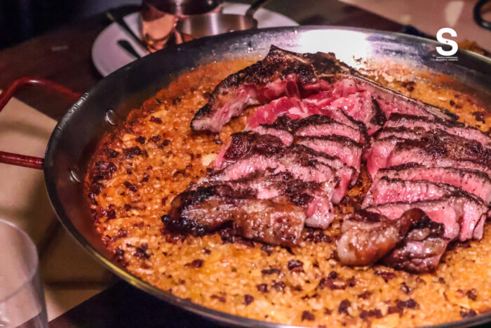 Bone-in Striploin & Garlic Fried Rice