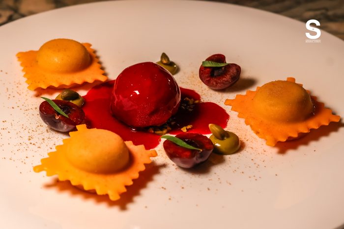 Ravioli al Pistachio